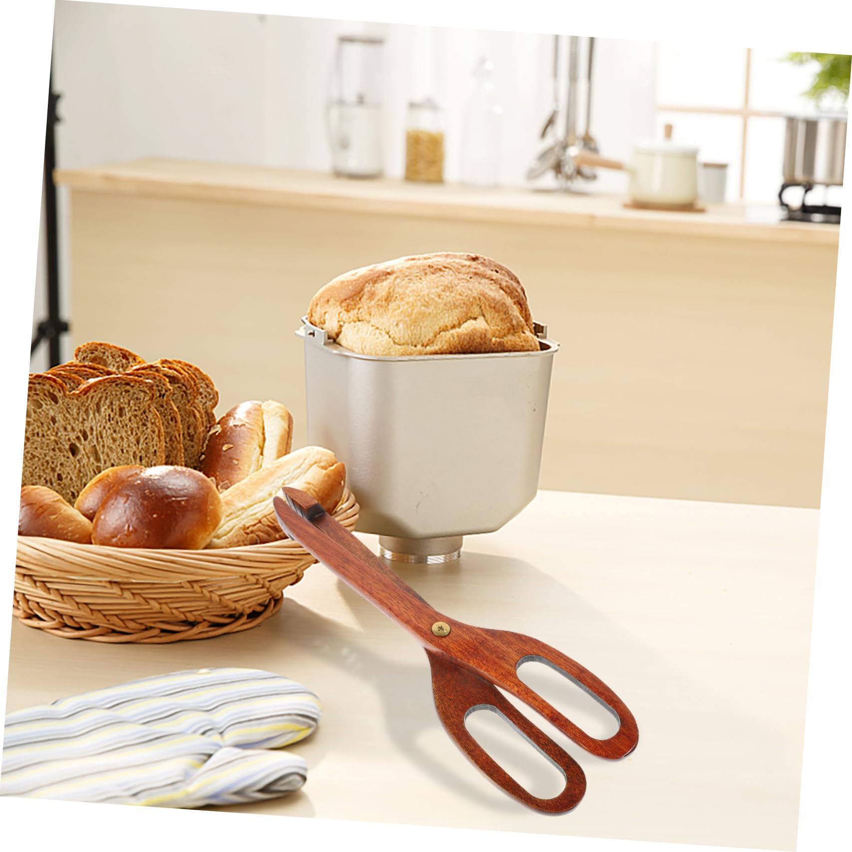 GLEAVI 3 Pièces Pince à Dessert Réutilisable Forme de Ciseaux pour Gâteaux Ustensile de Cuisine