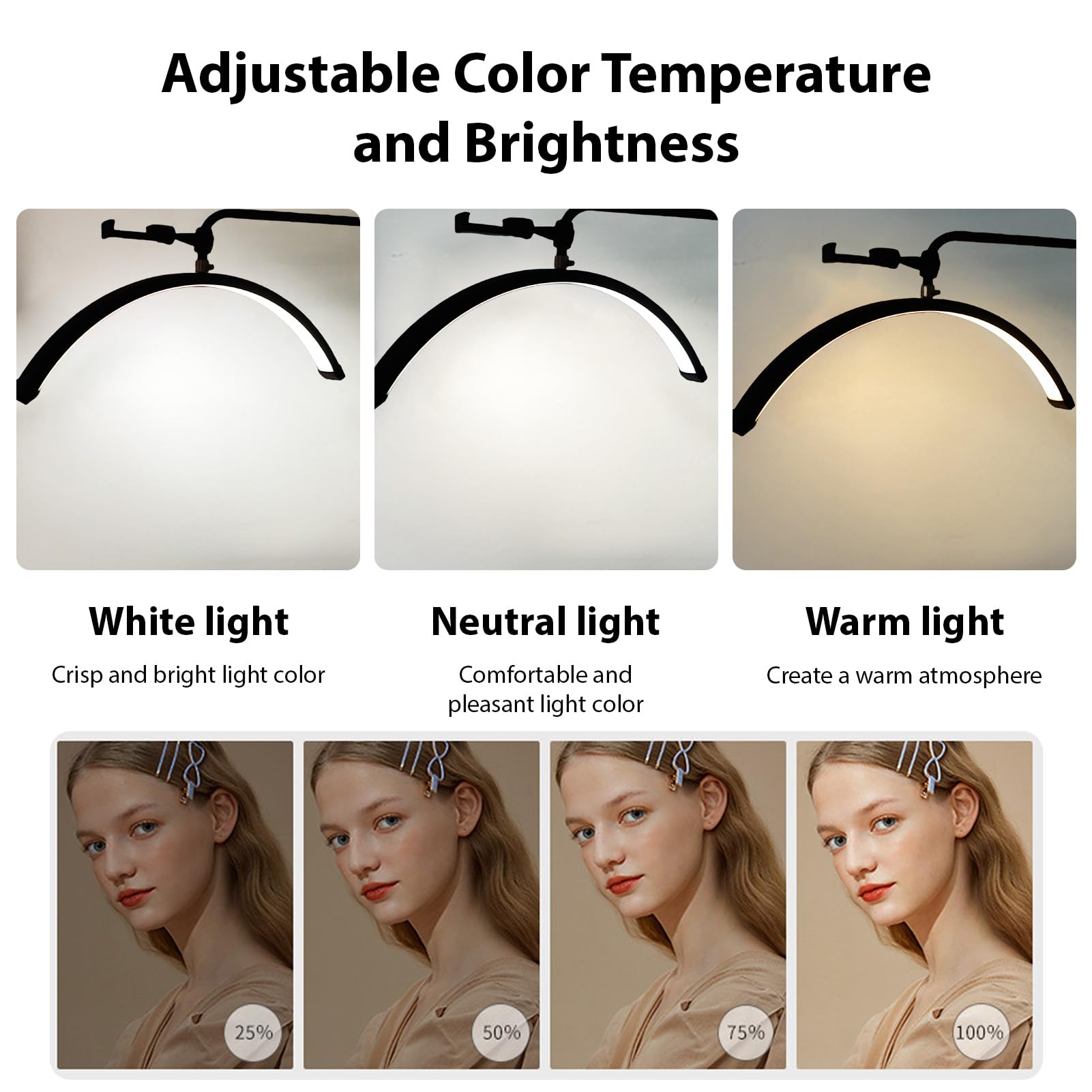 Lámpara LED Flexible con Control Remoto para Fotografía de