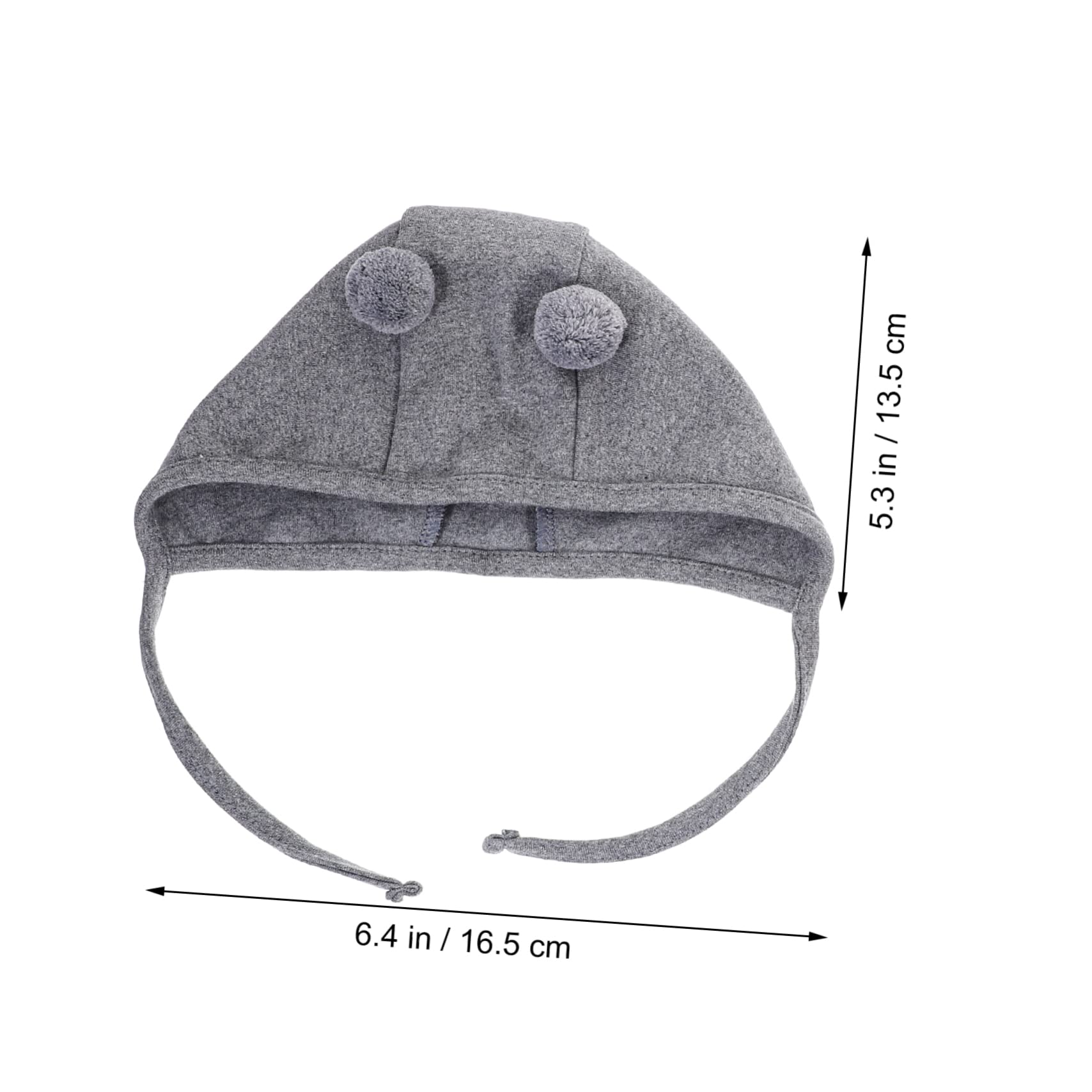 10 Stück Baby-Mütze, Babywolle, dünner Abschnitt, Baumwollkappe/78 (wie abgebildet, 5 Stück, 16,5 x 13,5 cm, 5 Stück)