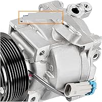 Vista 4 de Air conditioning compressor Auo AC Compressor Compatible With AVEO Sonic Trax 2012-2018