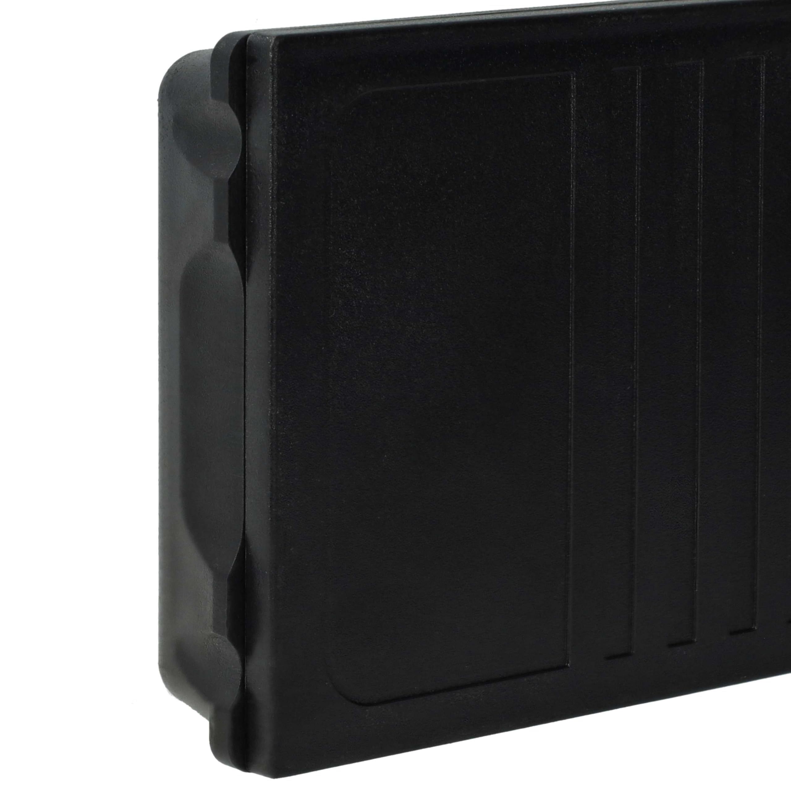 2x batteria sostituisce Autec MH0707L, NC0707L per Radiocomando Industriale, Telecomando (2500mAh, 7,2V, NiMH) - Nero