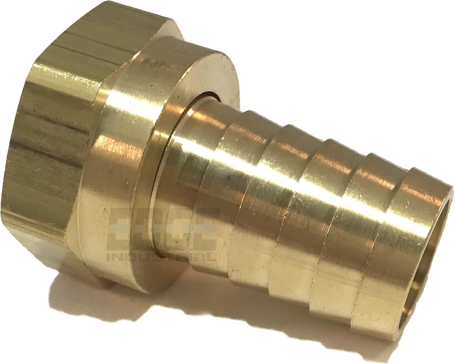 3/4" Hose ID to 3/4" Female NPSM Swivel Brass Adapter Fitting with Gasket/AIR Service ONLY (Qty 10)