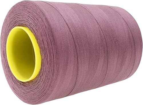 Vista 519 de Mandala Crafts - Hilo de coser multiusos de poliéster para máquina de coser de sarga, sobrehilado, acolchado Beige