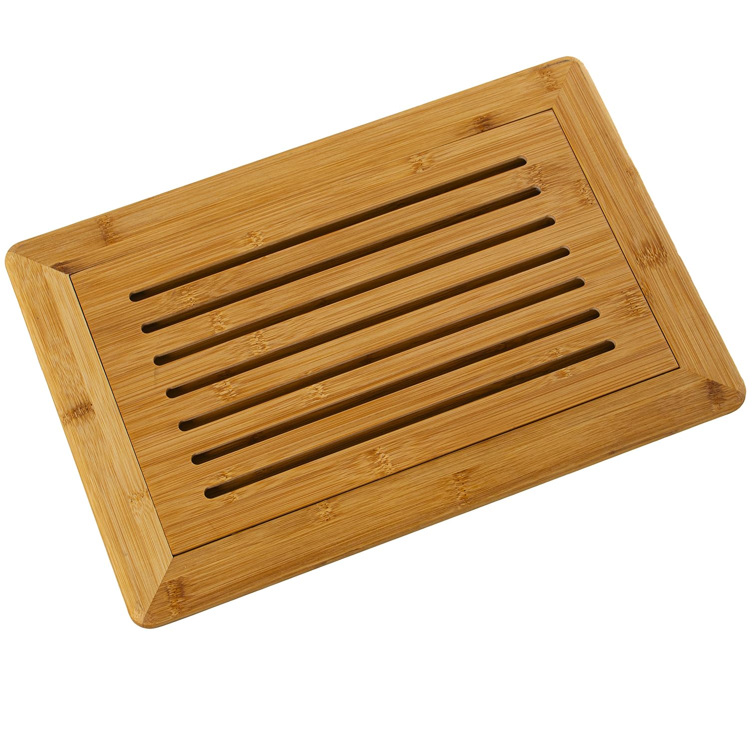 Planche à découper le pain en bois 42x28cm en hêtre massif