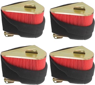 4PCS Motorcycle Air Filter Air Intake Cleaner for SYM Crox 125 / Crox 150 / Crox 50 XS150T-8 Crox125 Accessories