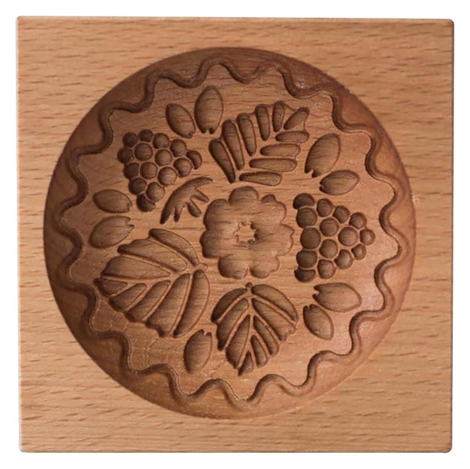 Molde para galletas, Moldes, molde tallado, sello en forma de corazón, estampado relieve, cortadores galletas