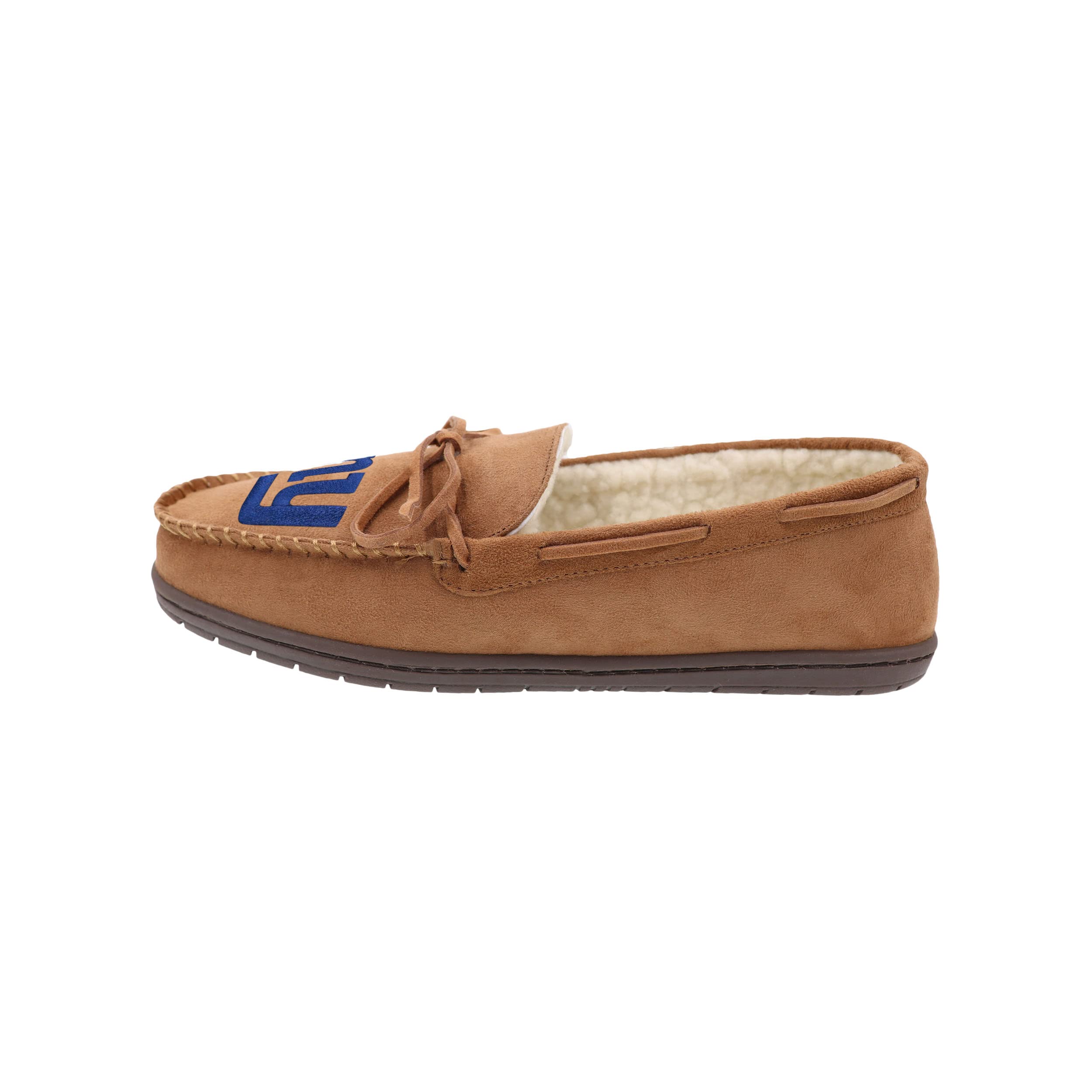 FOCO New York Giants NFL - Mocasines con logo del equipo para hombre, talla M