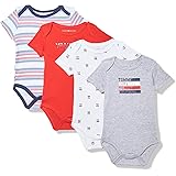Tommy Hilfiger baby-boys 4 Pack Bodysuit