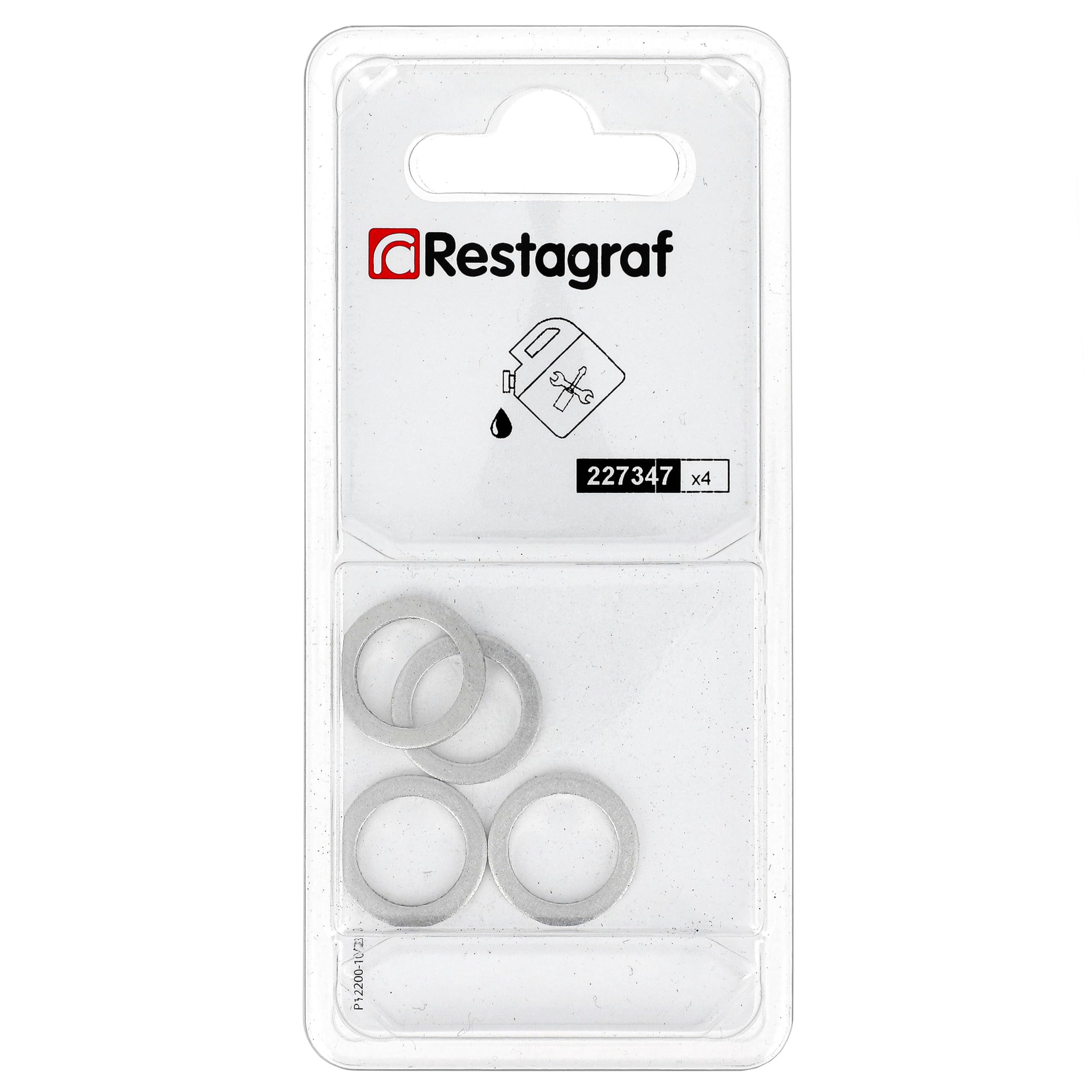 Restagraf Joint Bouchon Vidange 14.7x21x1.5mm - Lot De 10 | Compatible Citroën, Peugeot, Toyota, Opel