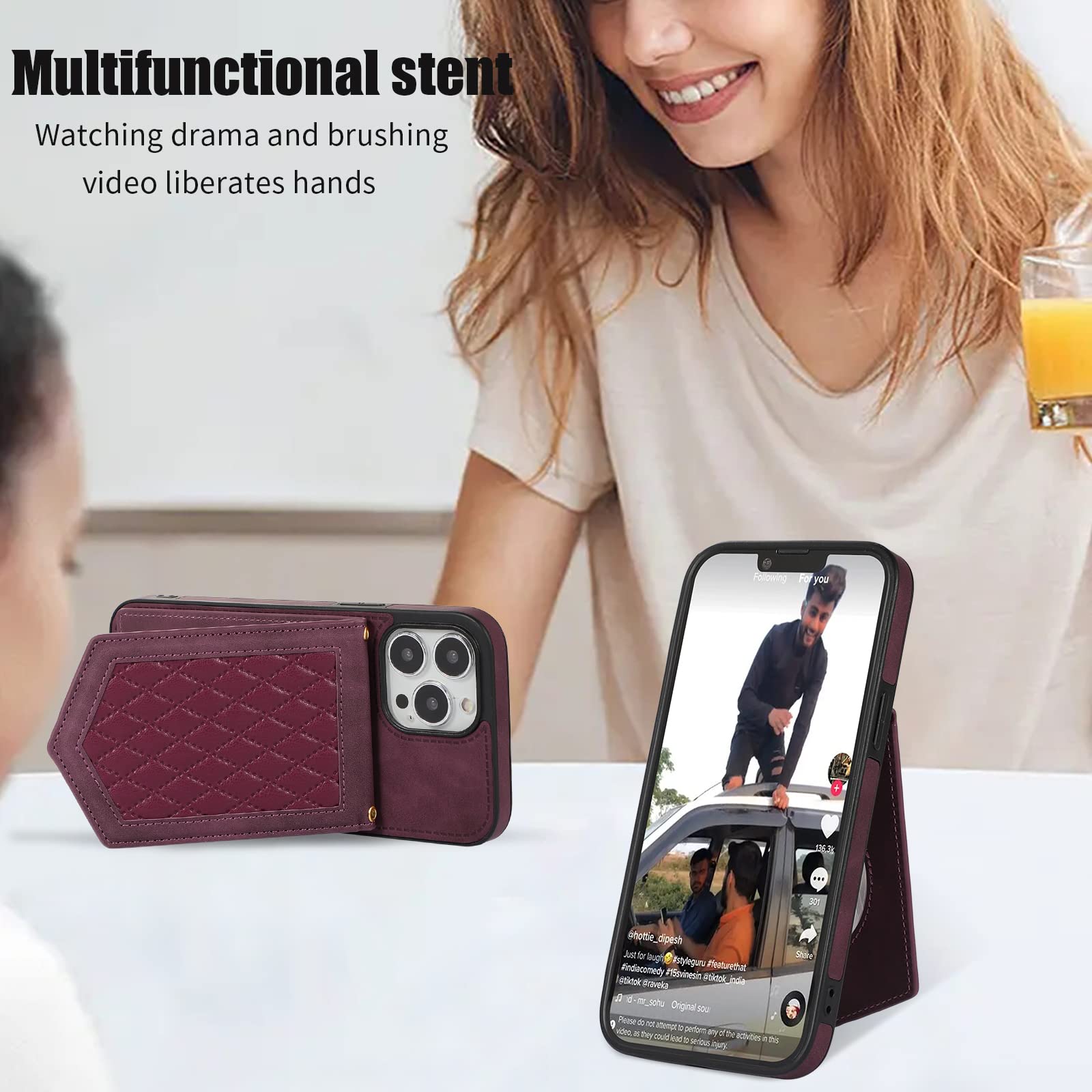 Amazon.com: Phone Case for iPhone 13 Pro Max 2021 6.7 inch Wallet