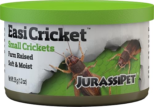JurassiDiet - EasiCricket Pequeño, 35 g  1.2 oz