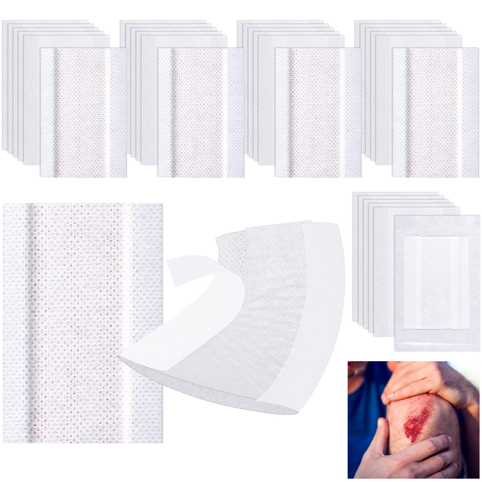 Amazon.com: Colingmill 150 Pcs Non-stick Pads with Adhesive Tabs