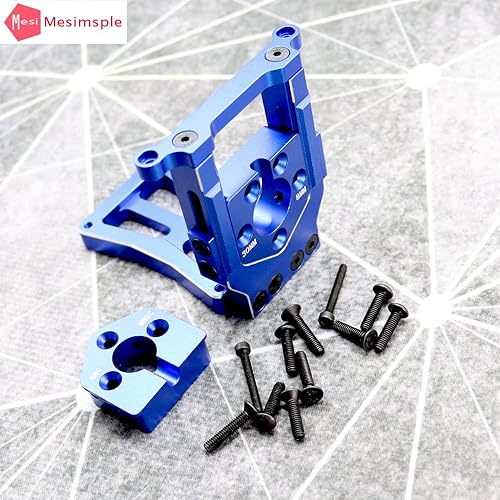 Miniatura 12 de Aleación Xmaxx Motor Mount 7760 para 1/5 X-Maxx 6S & X Maxx 8S y 1/6 XRT 8S Camión Actualizaciones Negro