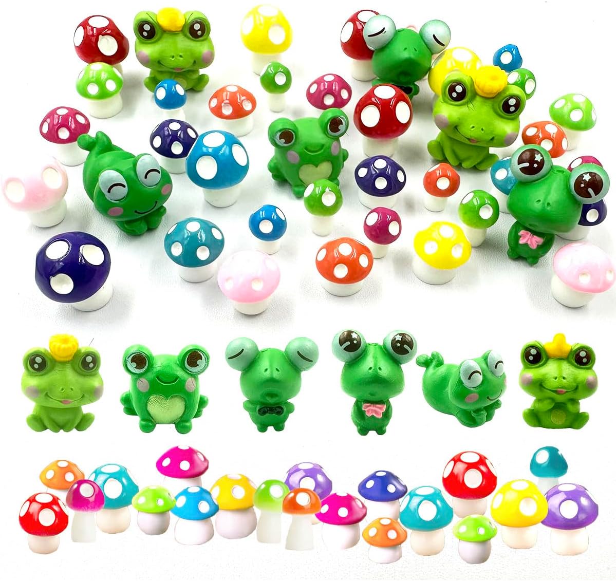 ARCHCRTC 54 Pcs Mini Resin Pigs