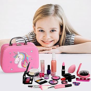 Amazon | 子供用 メイクアップおもちゃ キッズ用 フェイク メイク