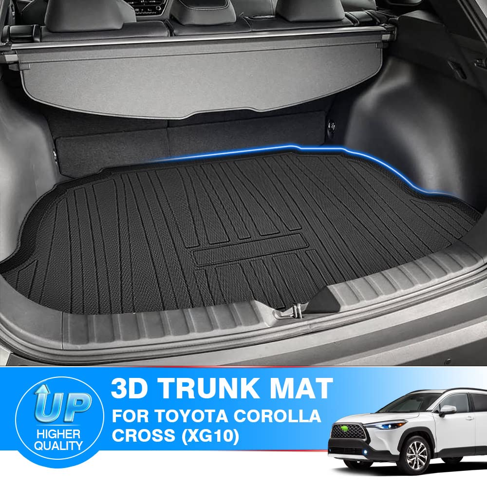 Mixsuper Custom Fit for Cargo Liner Toyota Corolla Cross 2022 Trunk Mat