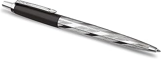 PARKER Jotter Special Edition Ballpoint Pen, Black Postmodern, Medium Point (0.7mm) Blue Ink, Gift Box (2025829)