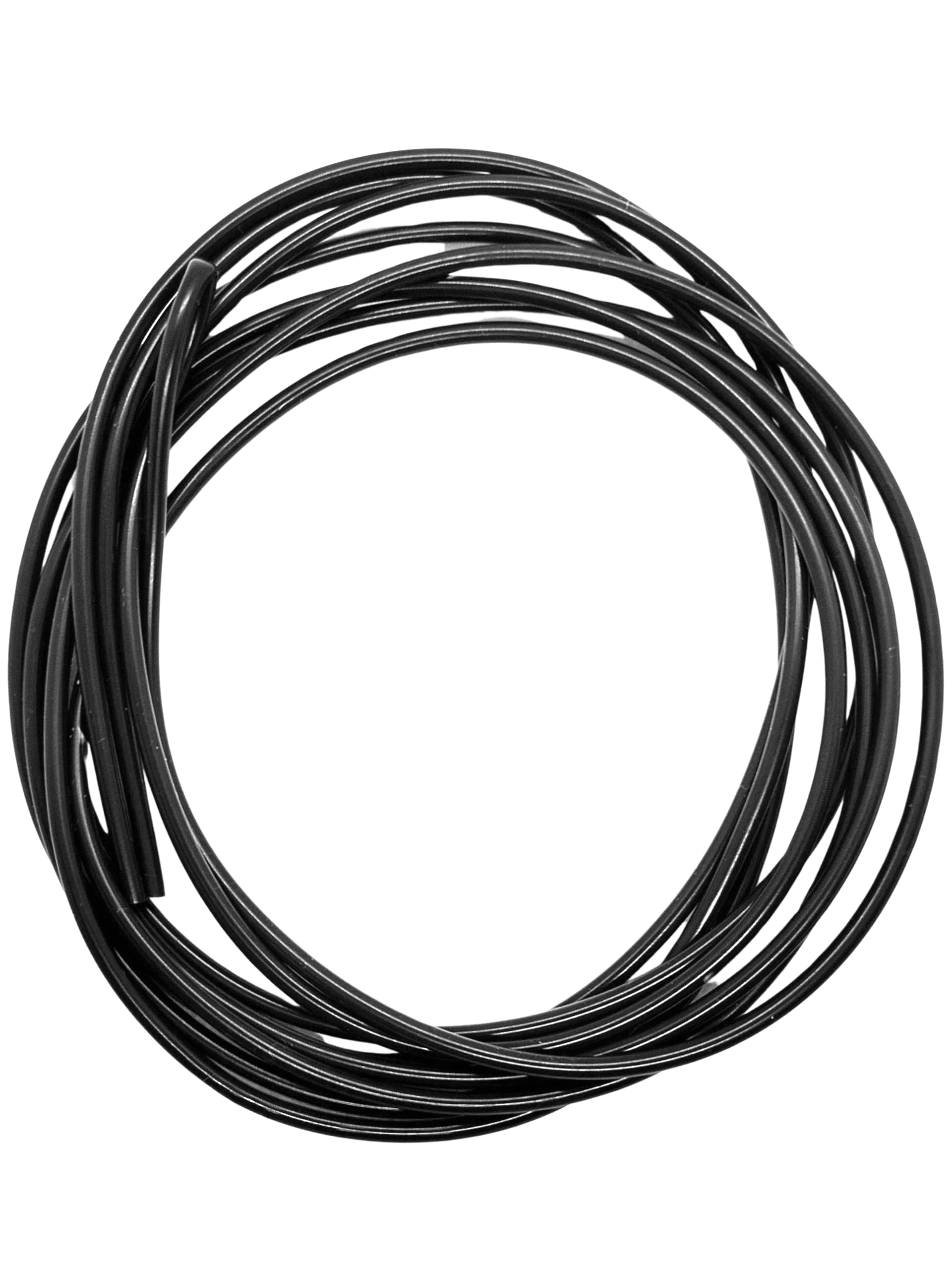 End Tackle Silicone Rig Tubing, 0.75mm Internal Diameter, 2m Length, (10, Green)