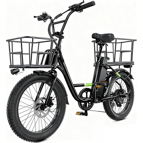 Electric Mountain Bike for Adults 500W/750W/1000W Peak 25/55 Miles+ 20MPH Adult Electric Bicycles 14"/26" Ebikes for Road Sand