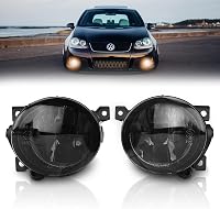 TangMiGe Füstös Fekete Ködlámpa Szett Volkswagen Golf V, Jetta III, Scirocco, SEAT Mii, Skoda Citigo Modellekhez - E-MARK Tanúsított, 51W 1