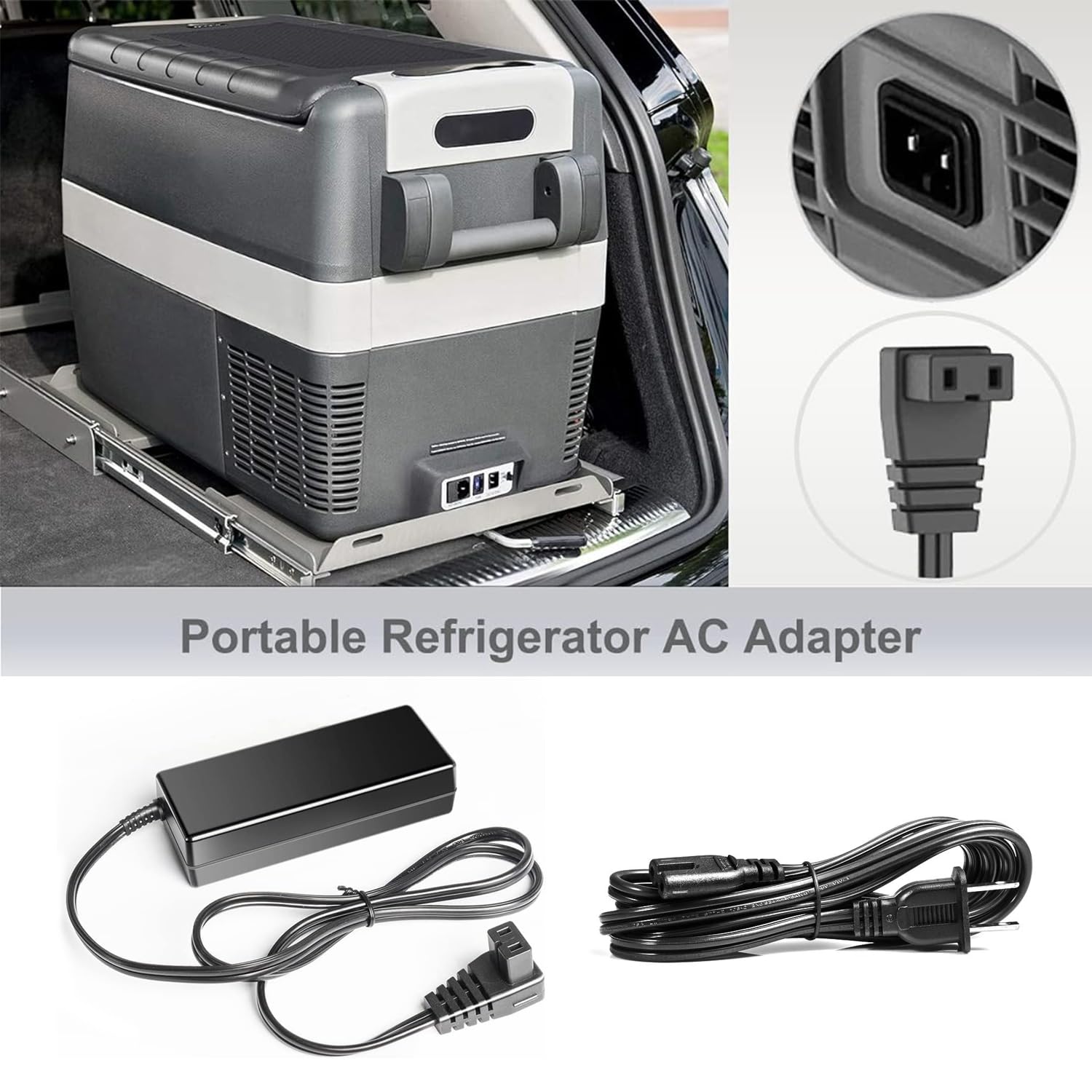 TAIFU 14,5V Alimentatore Caricatore per Frigorifero da Auto Euhomy CFC-18 Alpicool ARB ICECO Aspenora Setpower Ausranvik AstroAI JoyTutus Kalamera F40C4TMP Bodega Magira Costway Engel Newair Lexus