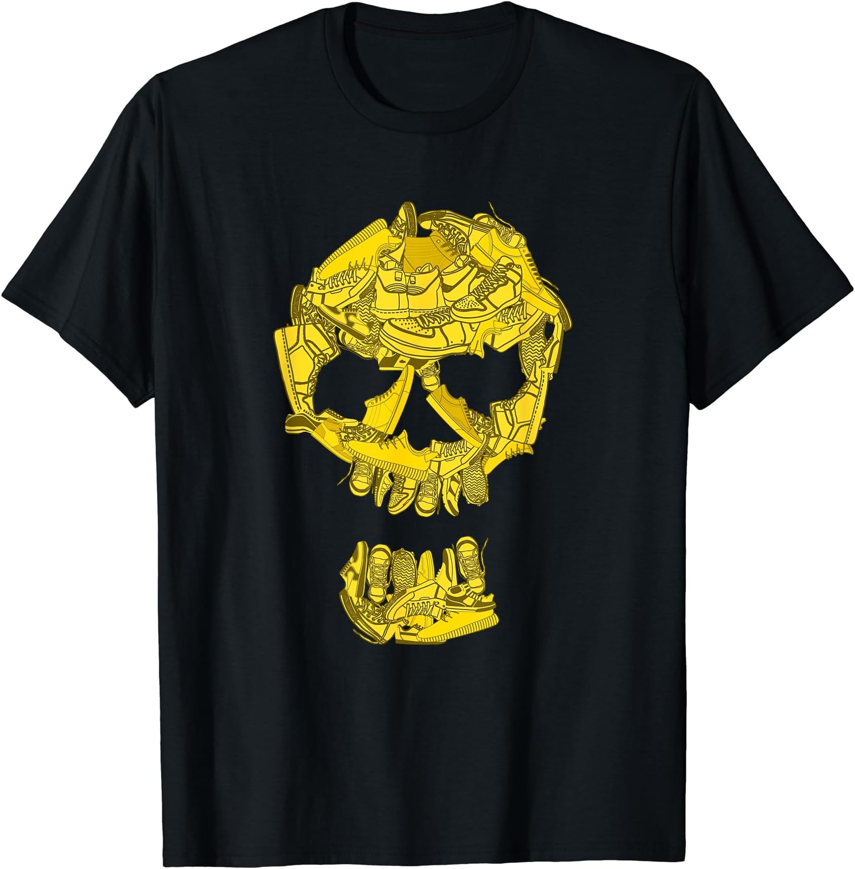 Match University Varsity-Gold Color Graphic TeeBig Ol' Sneaker Head Varsity-Gold Color Graphic T-Shirt