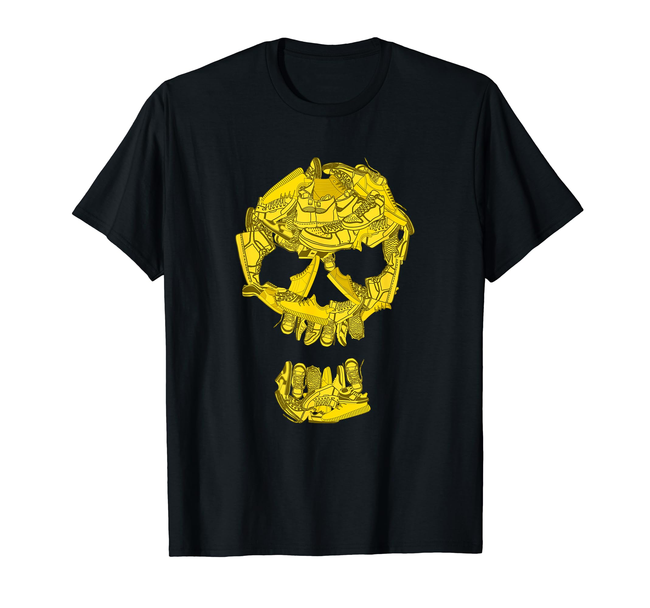 Match University Varsity-Gold Color Graphic TeeBig Ol' Sneaker Head Varsity-Gold Color Graphic T-Shirt