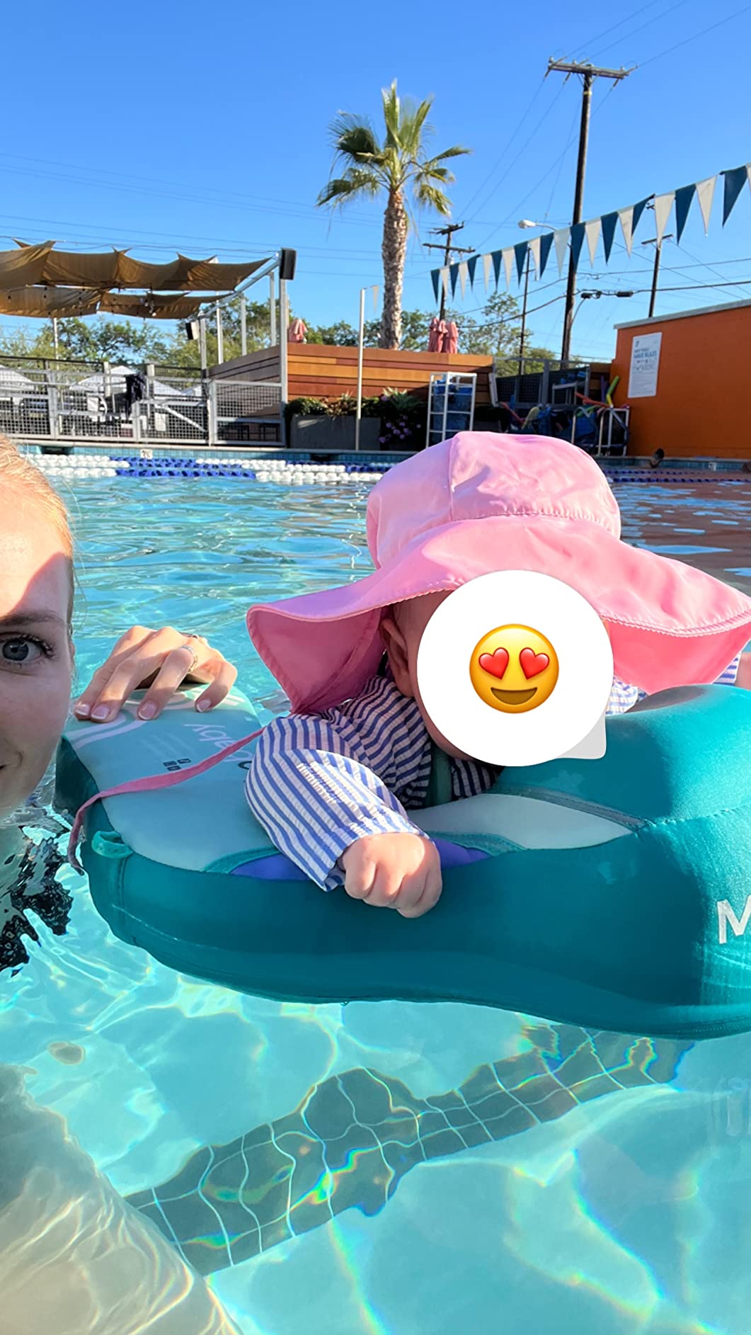 13/mo Finance Mambobaby Floats with Canopy &Tail, NonInflatable