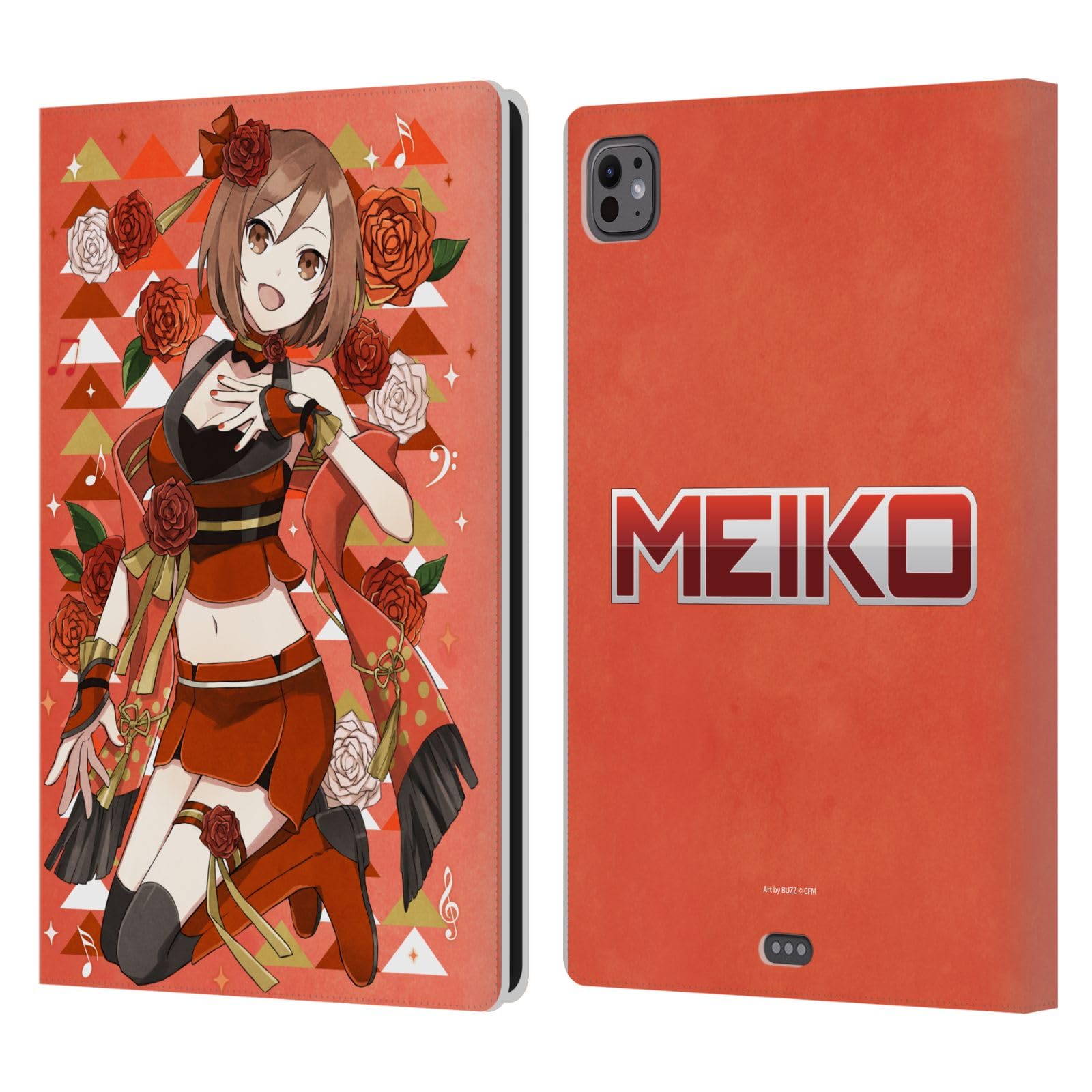 Hatsune Miku Meiko étui en cuir premium iPad Pro 11 - 7