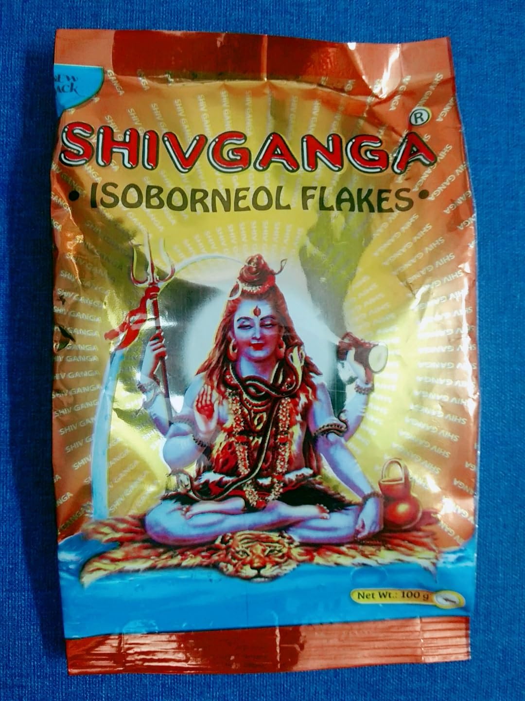 Generic Shivganga Bhimseni Camphor/Isoborneol Flakes 200 Grams Packet., Super White Crystal