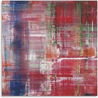 Abstract Image (18) by Gerhard Richter Prints Poster Picture Print Wall Art Poster Painting Canvas Posters Artworks Gift Idea Room Aesthetic 12x12inch(30x30cm)
