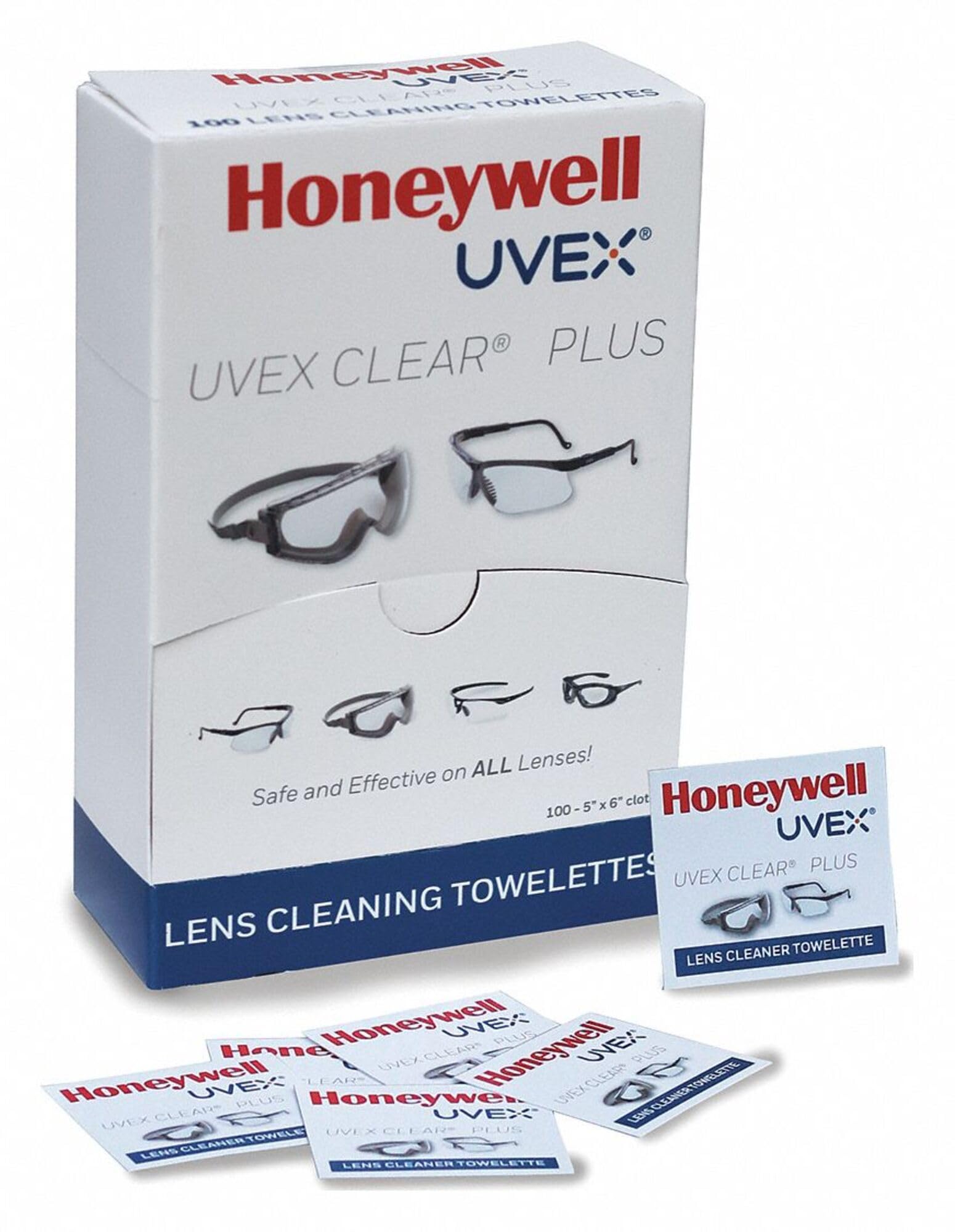 UVEX CLEAR PLUS CLEAN TOWLETTES