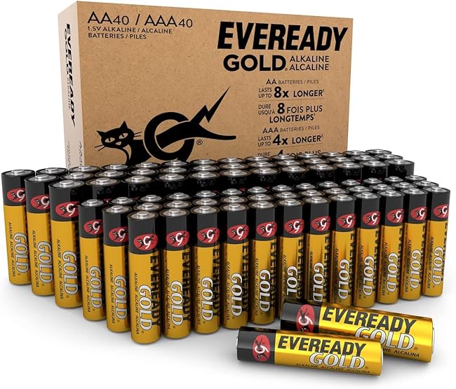 Eveready Gold Pilas AA y AAA