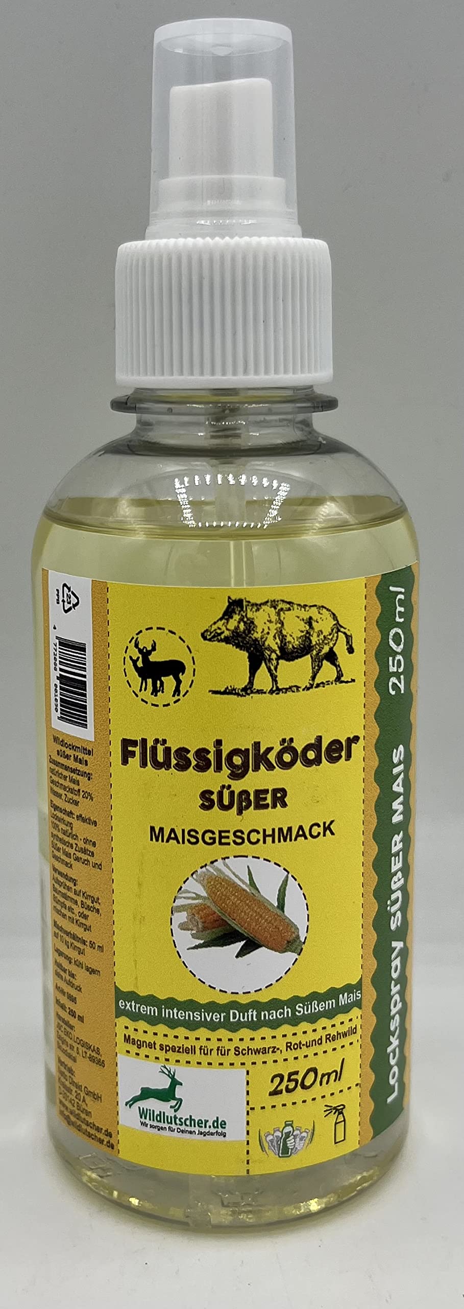 Wildlockmittel Probierpaket Köderspray 2 (4 Sorten Köderspray) (7,6 €/100ml)