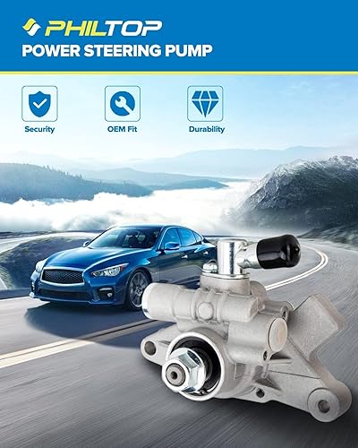 Miniatura 73 de PHILTOP Bomba de dirección asistida 20-806 OE apta para Aveo5 2007 2008, Aveo 2008, bomba de asistencia asistida 96801443, bombas de dirección