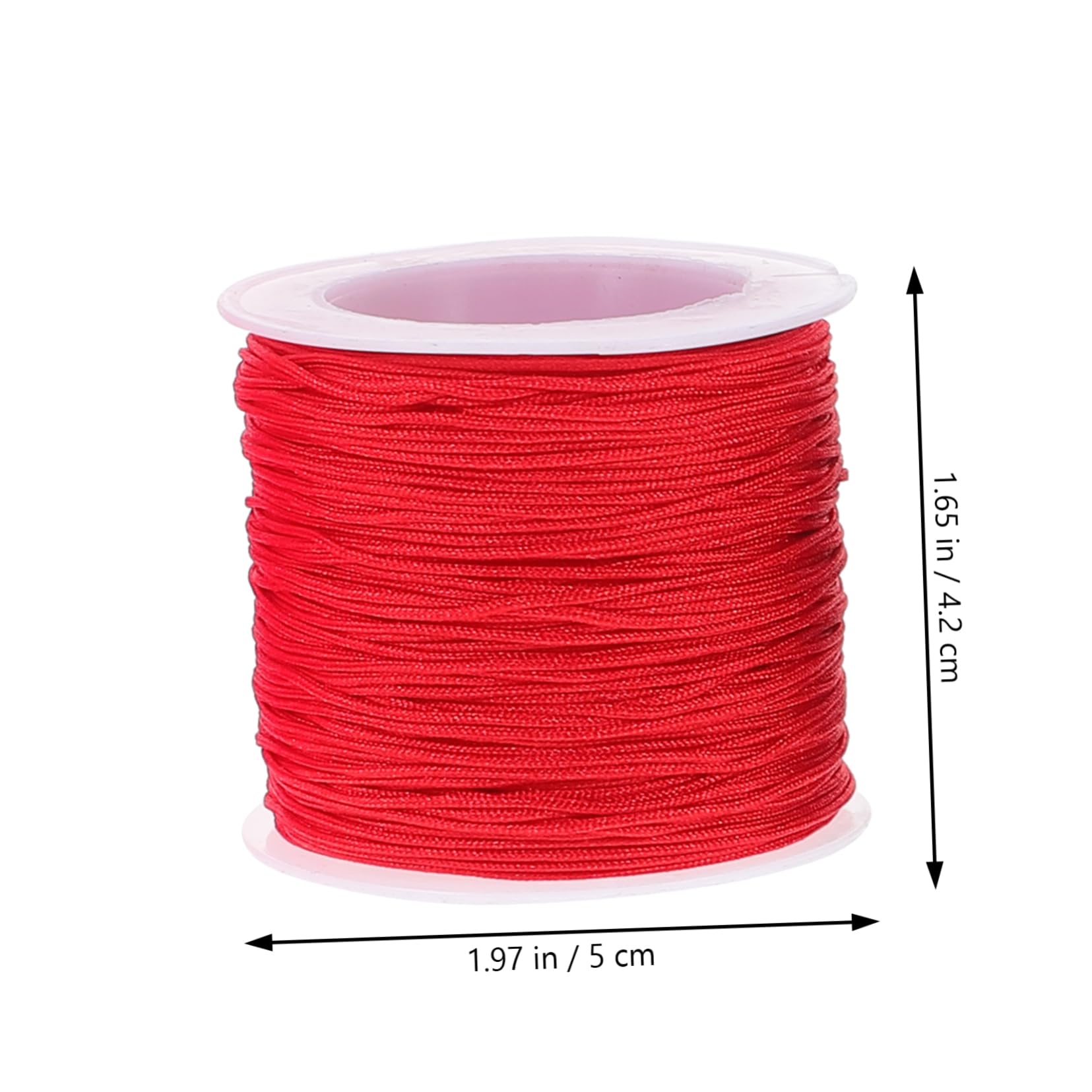 Uonlytech 3 Series Cuerda Trenzada Pulsera Cordón Trenzado Para Manualidades Hilo Trenzado Hilo De Rosca Hilos Para Trenzar Joyas Collar De Collar Diy Manualidades Cuerda Nylon 8 Rollos*3