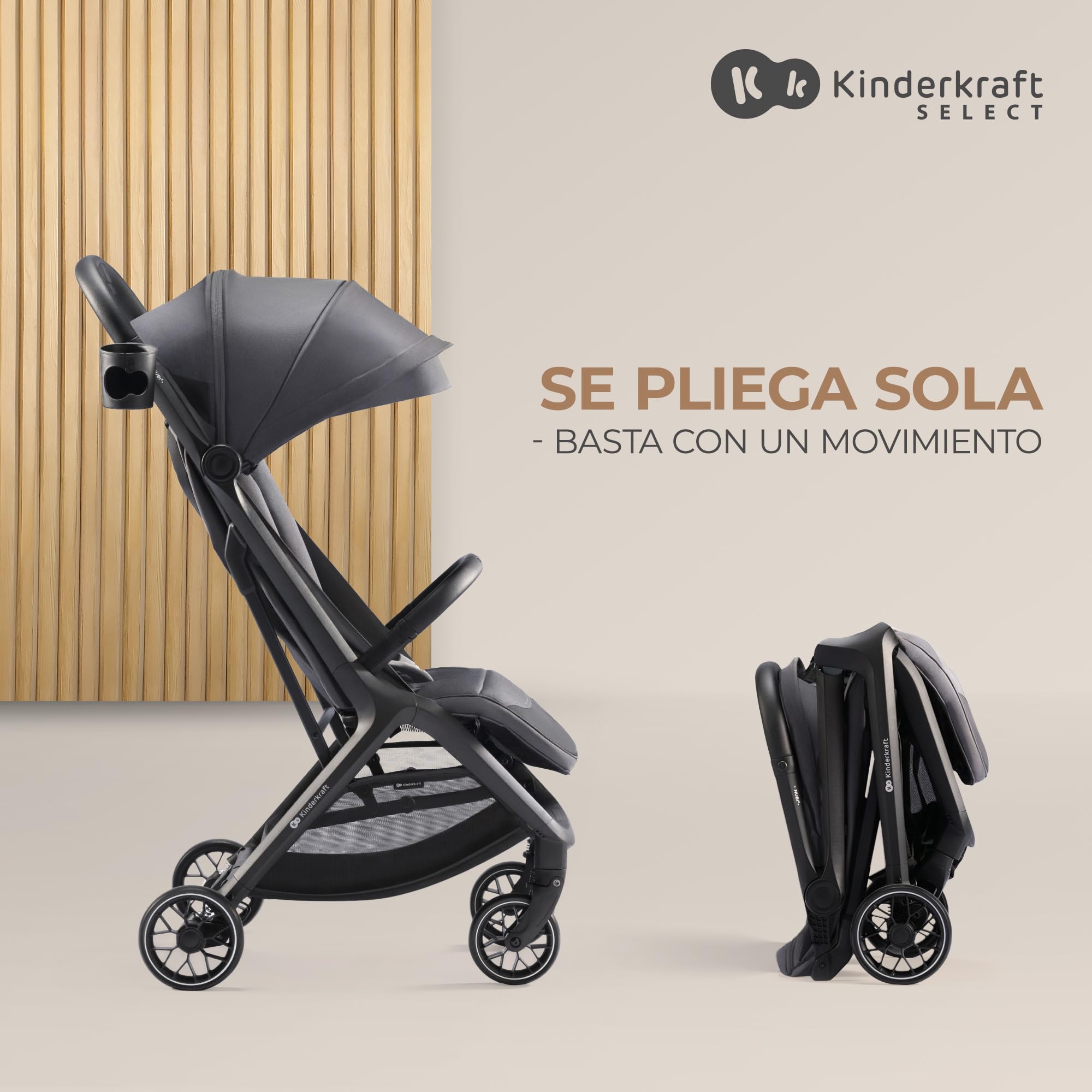 Sillas de paseo marca Kinderkraft. Modelo Kinderkraft wózek spacerowy NUBI 2