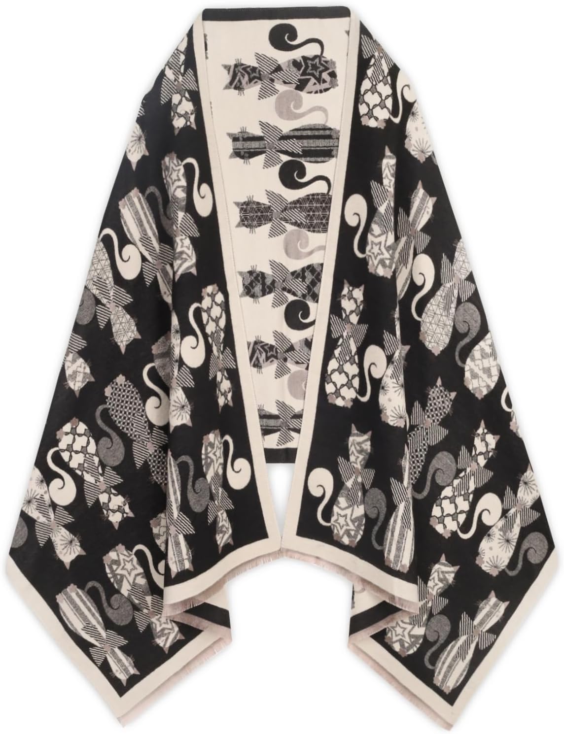 EXTREE Women's Scarf Wrap, Soft & Warm Shawl, Lightweight Skin-Friendly, Versatile for All Seasons, Holiday Gift Idea