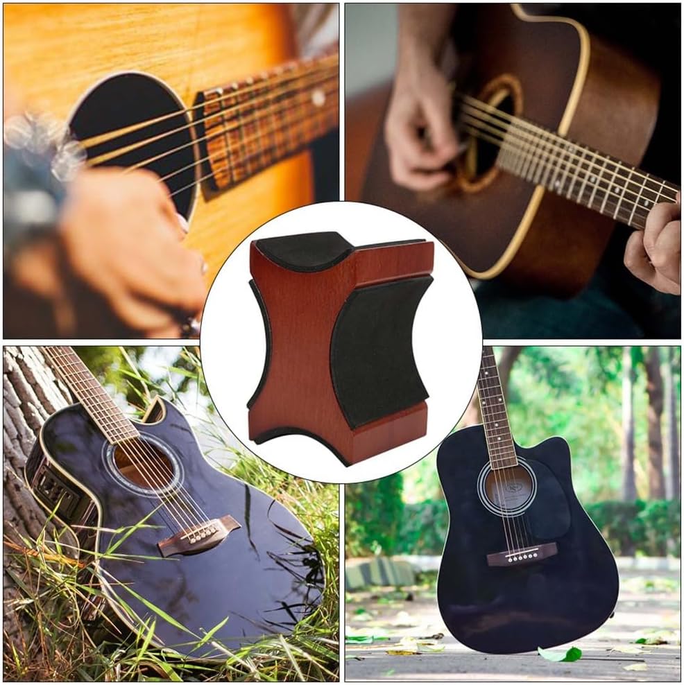 Rest,Wooden String Instrument Neck Cradle Support Pillow String Instrument - Luthier Tool for Guitar Workstations,Ukuleles,Violins,Banjos,Mandolins