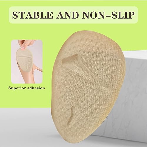 Miniatura 4 de Almohadillas metatarsianas para mujer, 6 pares de almohadillas para el antepié, almohadillas de gel para pies, almohadillas profesionales