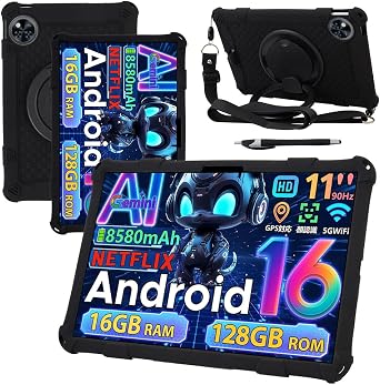 For DOOGEE U11 / DOOGEE U11 PRO Case 11" Protective Cover RUIXH Silicone Material Drop Proof Anti-Slip Abrasion Resistant Waterproof Dustproof Easy Clean Lightweight 360  Rotating Bracket Feature Pen