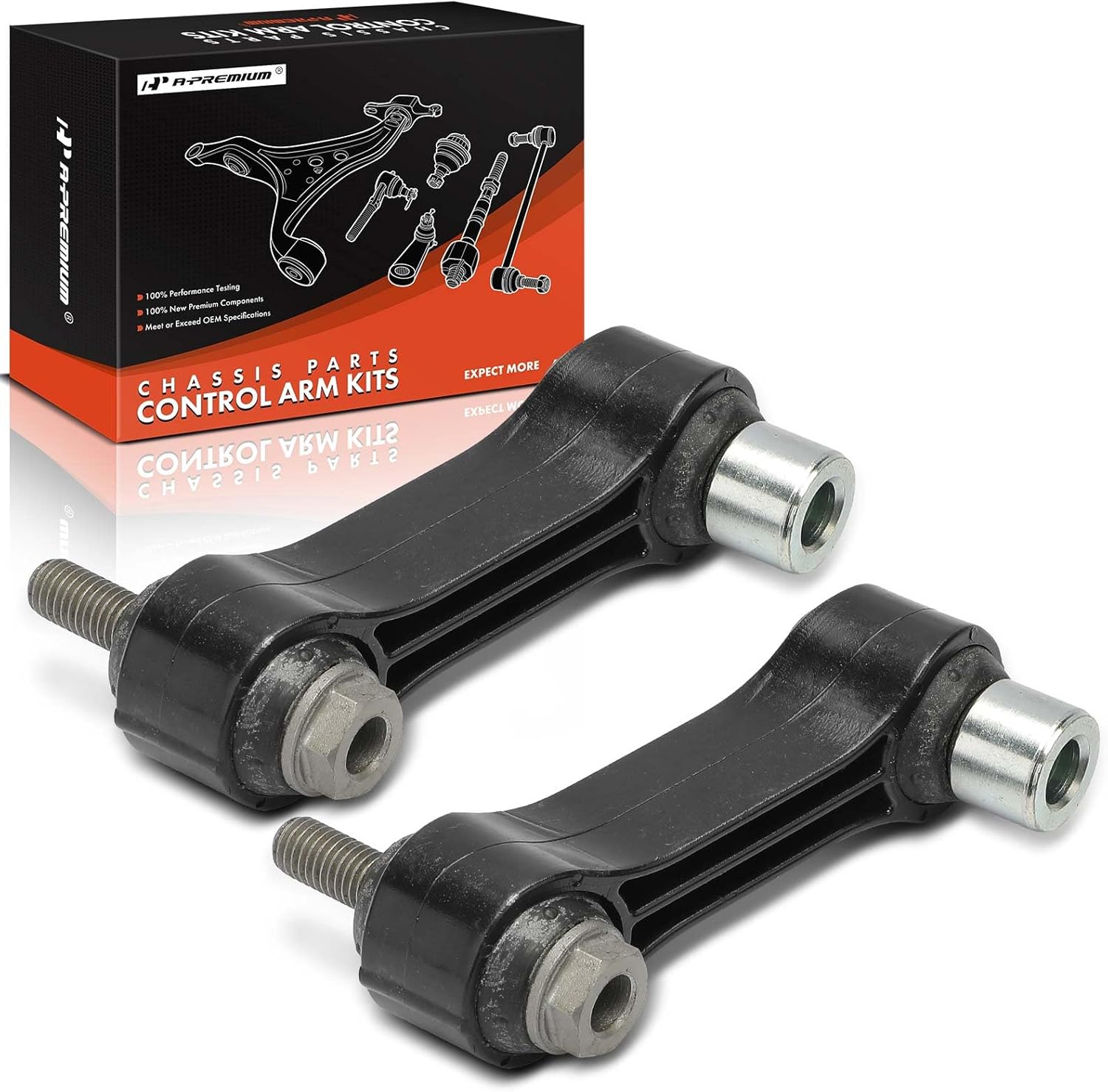 A-Premium 2 x Rear Sway Bar Links Stabilizer Bar Links, Compatible with Mercedes-Benz CLA250 2014-2019, CLA45 AMG 2014-2019, GLA250 2015-2022, GLA45 AMG, B250, B Electric Drive, B250e & Infiniti QX30