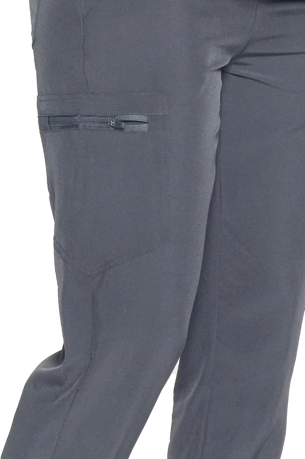 COZYFIT Womens Scrub Pants - Soft Stretch Yoga Style with 5 Pockets, Slim Fit Jogger Scrubs Pants for Women - Image 5