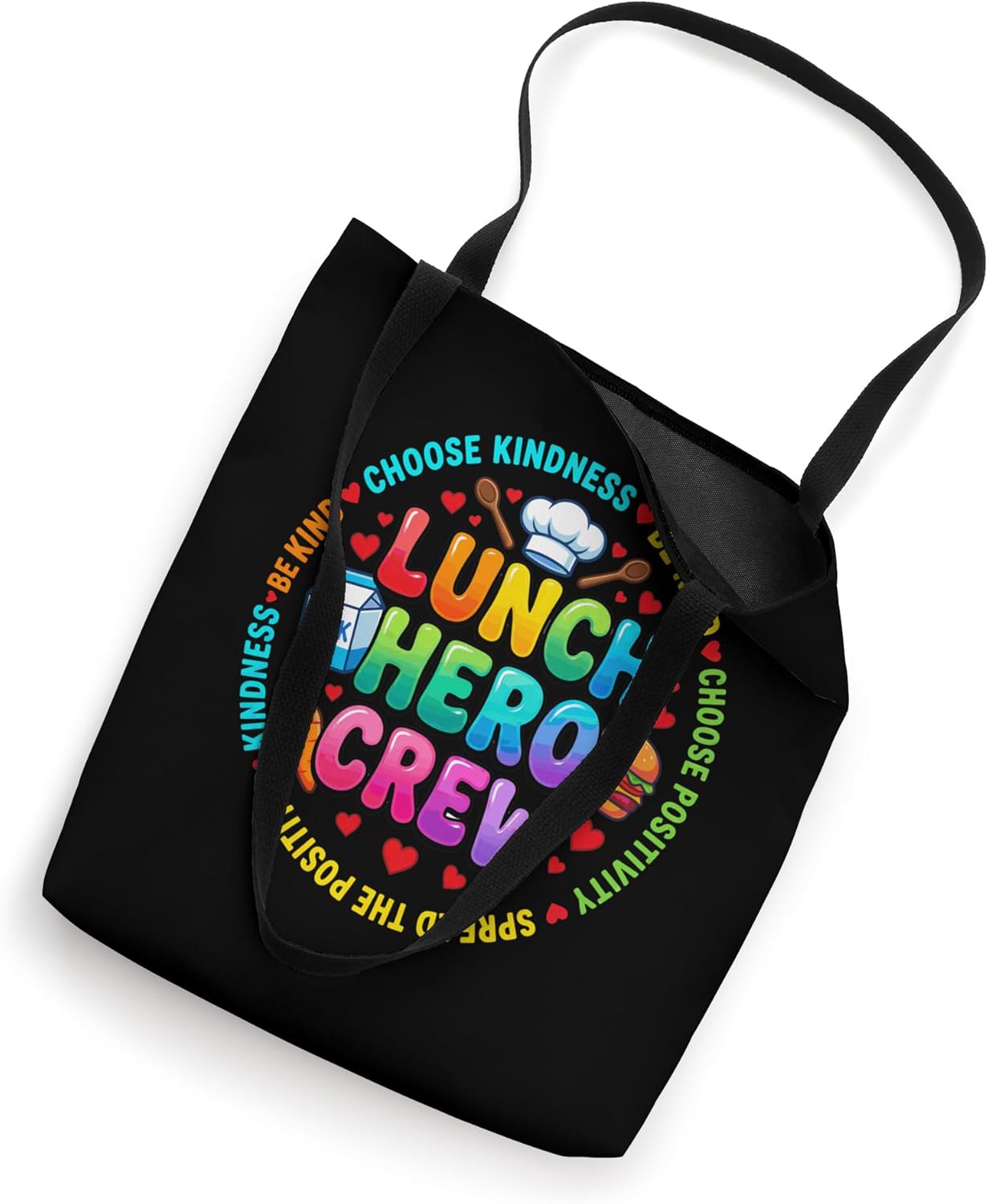 Lunch Hero Crew School Cafeteria Appreciation School Lunch Tote Bag