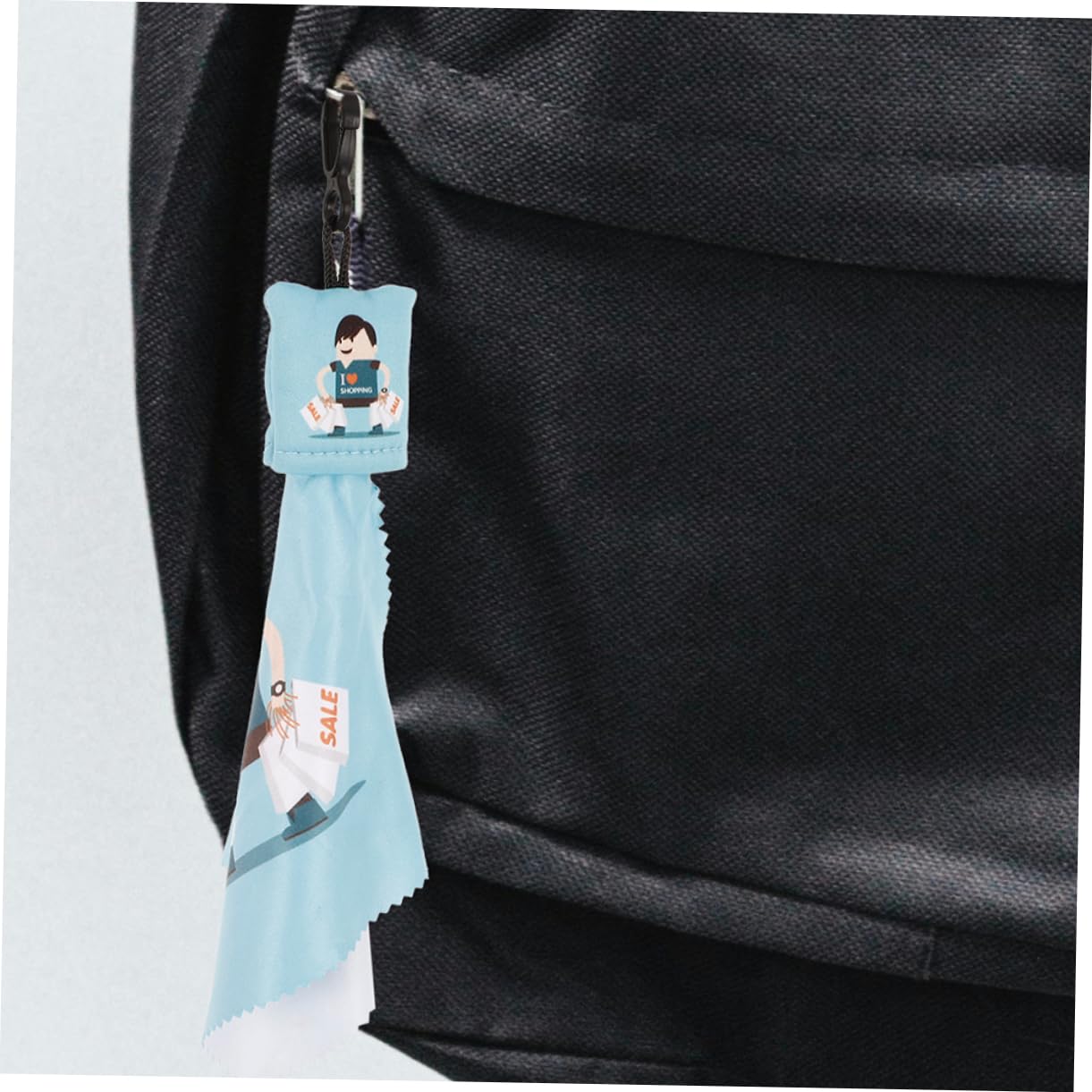 Didiseaon 30 Piezas llavero gafas de tela limpiador de pantallas de limpieza para gafas limpiadoras húmedas para cristales de ojos