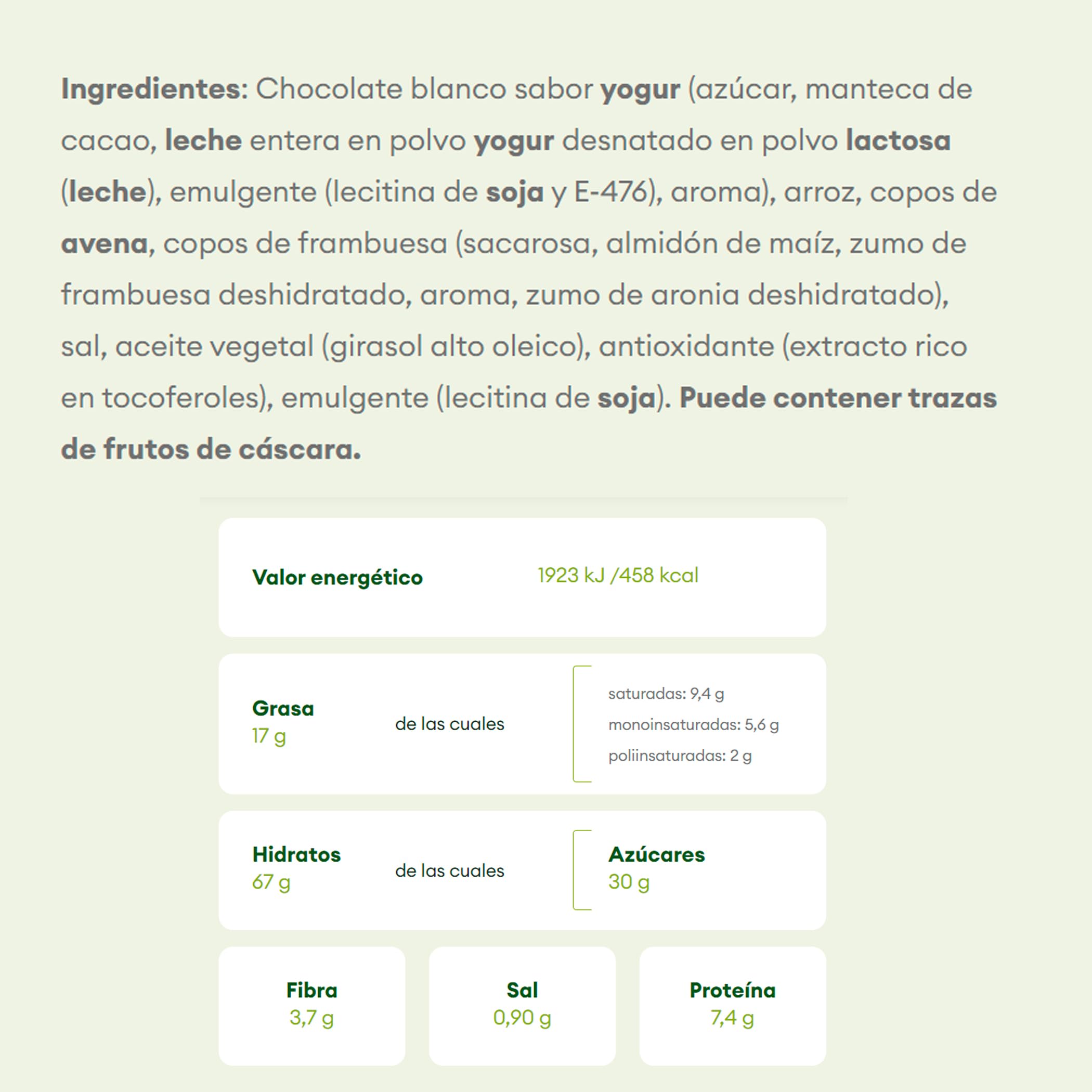 Gullón Tortitas de Arroz Integral, Yogur y Frambuesa Vitalday Pack de 4, 112.8g