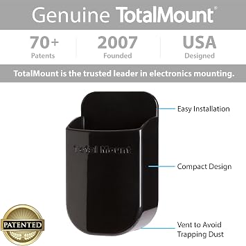 TotalMount Remote Holder for Roku and Fire TV Remotes