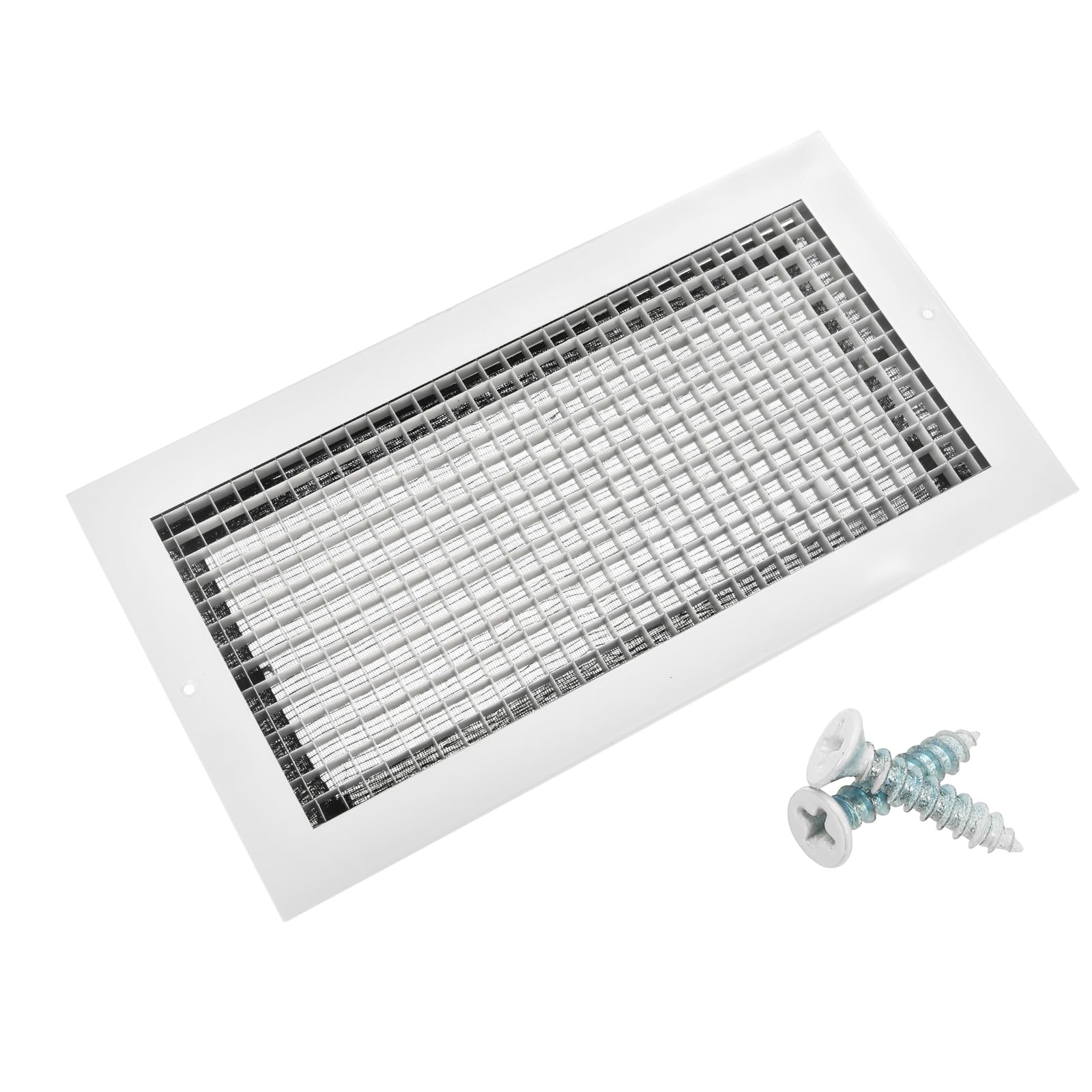 PATIKIL 1set Eggcrate Air Return Grille Vent Cover 8x16" Aluminum Alloy โ image 1