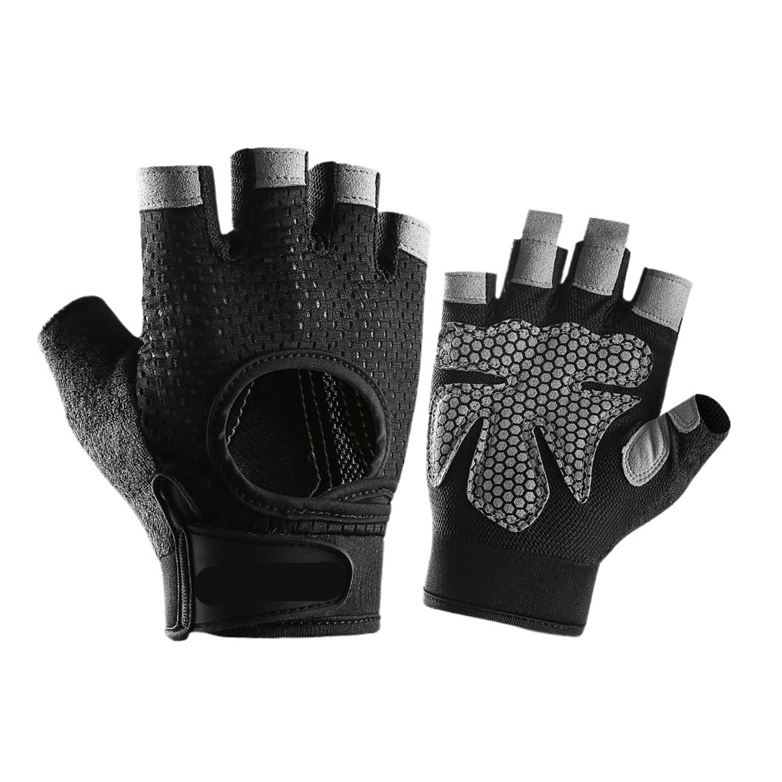 Home Essentials, Guanti da Palestra, Guanti da Palestra, Sport, Fitness, Uomo e Donna, Sollevamento Pesi, Traspiranti, Antiscivolo, Silicone, Mezze di