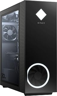 Latest HP OMEN 30L Gaming Desktop | AMD Ryzen 5 5600G 6-Core | AMD Radeon RX 6600 XT 8GB | 64GB DDR4 2TB SSD 2TB HDD | WiFi | BT | USB-C | Tempered Glass Side Panel | Win10 Pro